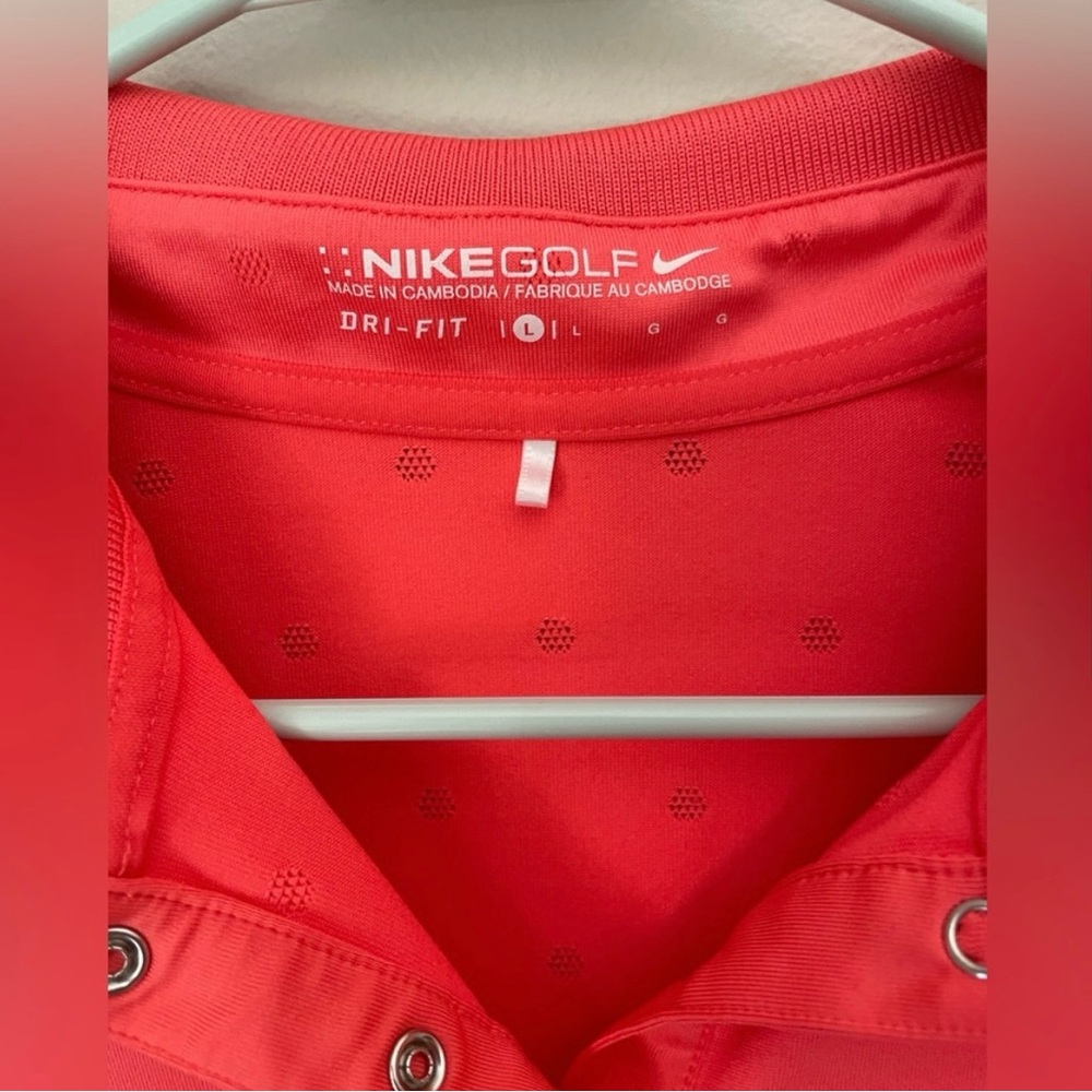 Pink Nike Golf DRI Fit Top - Picture 3 of 9
